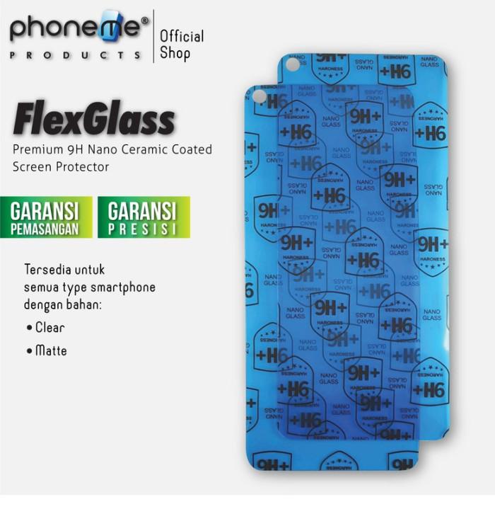 Gambar PhoneMe FlexGlass Poco M5 Nanoglass Tempered Glass - Clear dari PhoneMe Indonesia Kota Administrasi Jakarta Barat Tokopedia