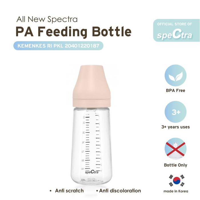 Gambar Spectra PA Baby Feeding Bottle 260ml (Tanpa Nipple/Dot) - BLOSSOM dari Chubby Baby Jakarta undefined Tokopedia