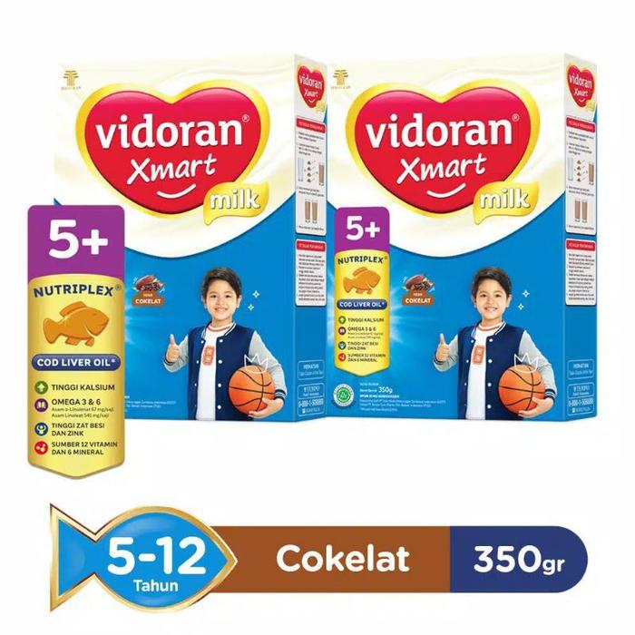 Gambar Vidoran Xmart 5+ 350gr | Vidoran 5 plus 5-12 tahun dari Tokongeklik undefined Tokopedia