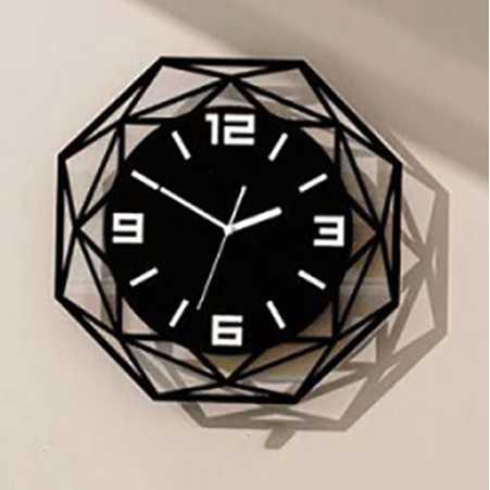 Gambar Jam Besar Dinding Bulat 30CM Quartz Desain Modern Unik Minimalis - Hitam dari Primajaya Official undefined Tokopedia