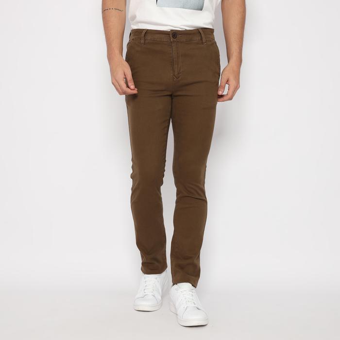 Gambar Papperdine 71 Dark Mocca C0161 Slim fit Celana Panjang Pria Chinos - 30 dari Papperdine Jeans undefined Tokopedia