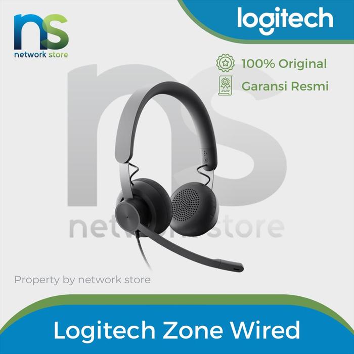 Jual Logitech Zone Wired - Jakarta 