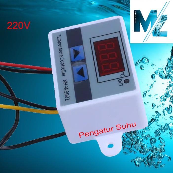 Gambar 220V Digital Temperature Controller Thermostat XH W3001 Pengatur Suhu - 12V dari MIZU Tech undefined Tokopedia