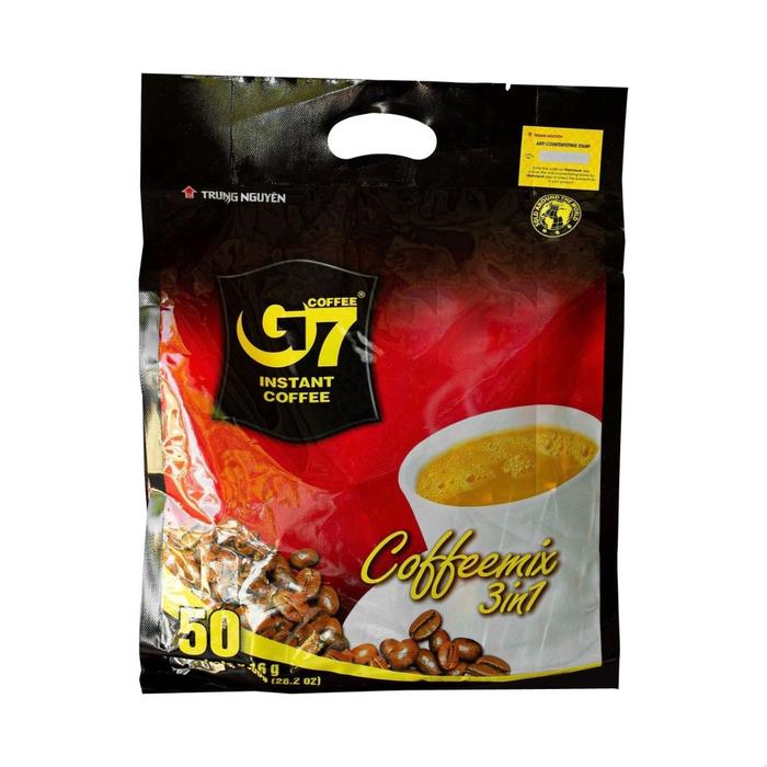 Gambar Kopi Vietnam G7 Trung Nguyen 3in1 isi 50 sachet HALAL Ttoys dari Theme Toys undefined Tokopedia