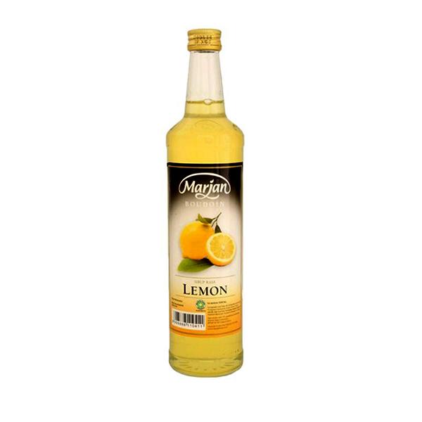 Promo Harga MARJAN Syrup Boudoin Lemon 460 ml - Tokopedia