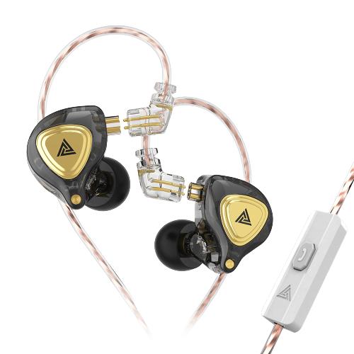 Gambar QKZ ZX3 IEM Stereo Noise Cancelling Earphone - WITH MIC - BLACK dari EAGLE INDONESIA undefined Tokopedia