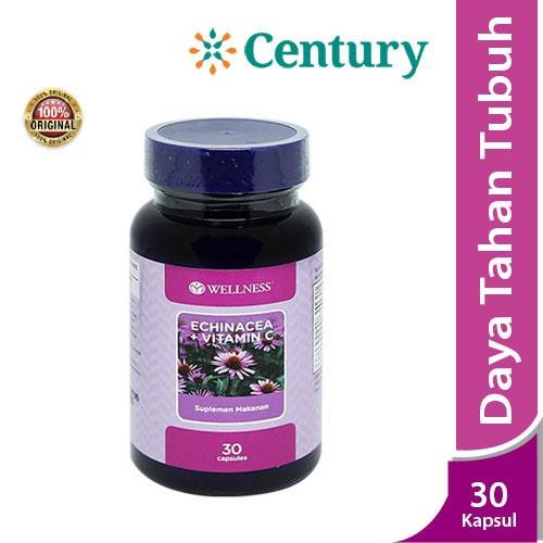 Gambar WELLNESS ECHINACEA+VIT.C 30CAP dari Century Healthcare Express undefined Tokopedia