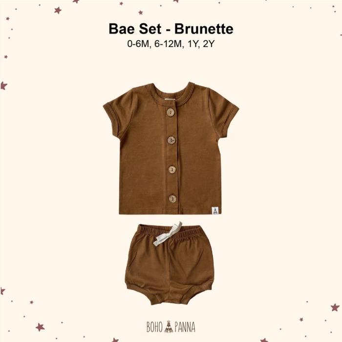 Gambar Bae Set BohoPanna setelan bayi anak seri2 - Brunette, 1 Year dari MiNina Babykids undefined Tokopedia