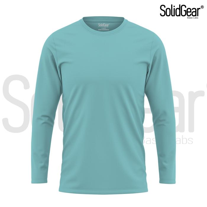 Gambar Solid Gear Basic Labs Long Sleeve T-Shirt Biru Baby dari Solid Gear Basic Labs undefined Tokopedia
