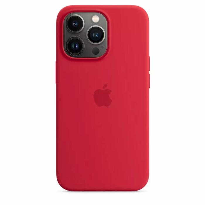 Gambar Original Silicone Case MagSafe iPhone 13 / Mini / Pro / Max Magnetic - Red, 13 Pro Max dari Juragan Accessories Phones undefined Tokopedia