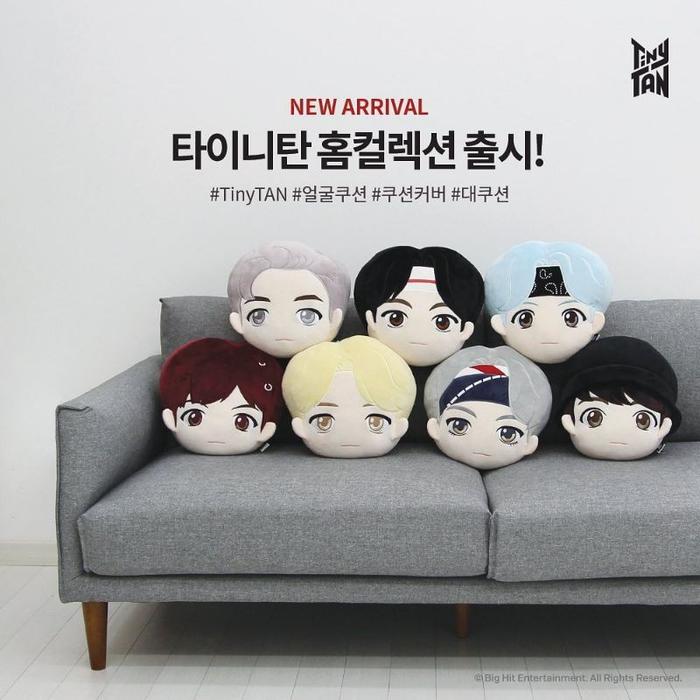 Gambar SG802 Sale Boneka bantal wajah BTS Jung-kook V Jimin Suga RM Jhope dan dari Rigel makmur undefined Tokopedia