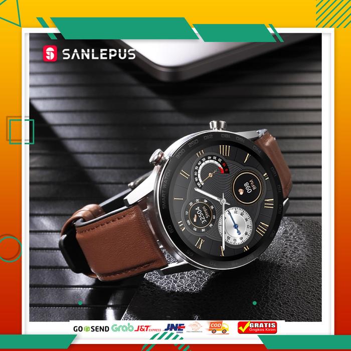 Jual 2022 SANLEPUS ECG Smart Watch Dial Call Smartwatch Men Sport Fitness -  Hitam - Kab. Kuningan - Jam Impor | Tokopedia