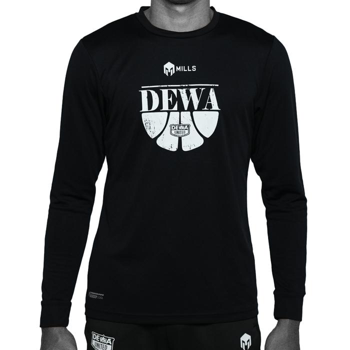 Gambar Dewa United Basketball T-Shirt Long Sleeve Black - 2XL dari Dewa United Store undefined Tokopedia