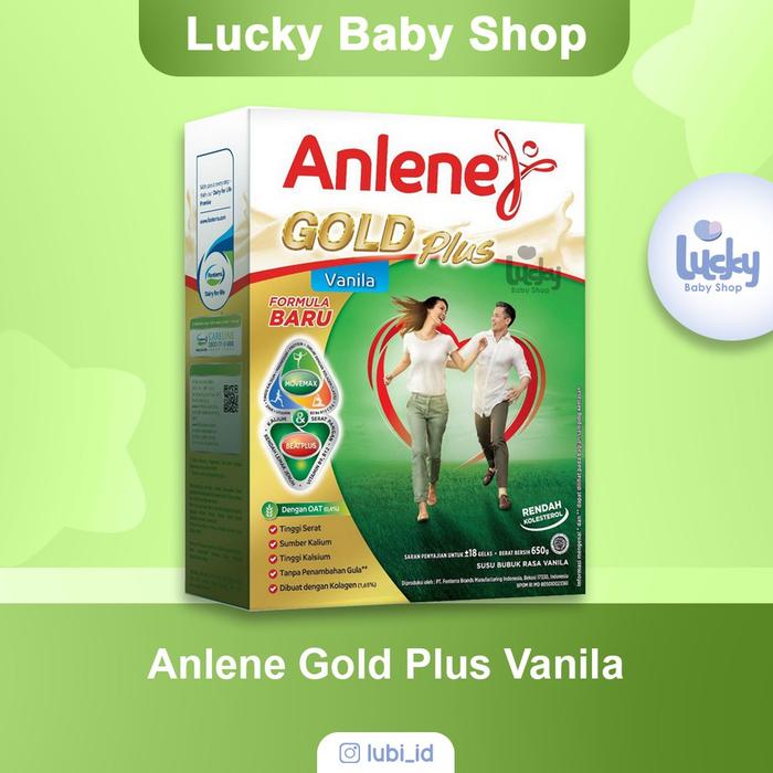 Gambar Anlene Gold Vanila 650 g dari SRIKI COLLECTION undefined Tokopedia
