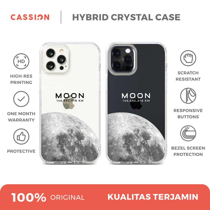 Gambar Case Samsung A71 A51 A70 A50 Hybrid Cassion Distance From Moon to Sun - Samsung A51 dari Cassion Official undefined Tokopedia