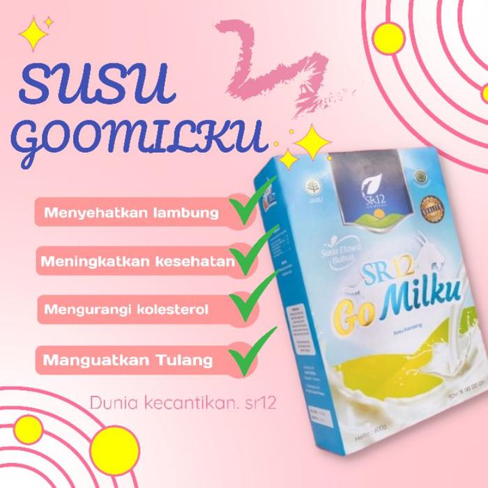 Gambar SUSU KAMBING GO MILKU SR12 200gr MENINGKATKAN KESEHATAN TUBUH dari SRIKI COLLECTION undefined Tokopedia