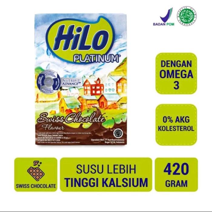 Gambar HILO PLATINUM Swiss Chocolate 420gr dari SRIKI COLLECTION undefined Tokopedia