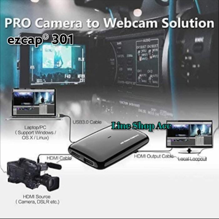 Gambar Ezcap301 Usb 3.0 Video Capture card Game Live Streaming dari Line Shop Acc undefined Tokopedia