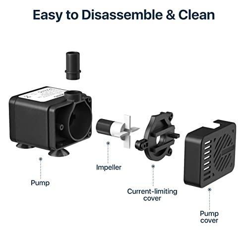 Promo FORDENZO Cat Water Fountain Pump, Replacement Pump Cicil 0 3x