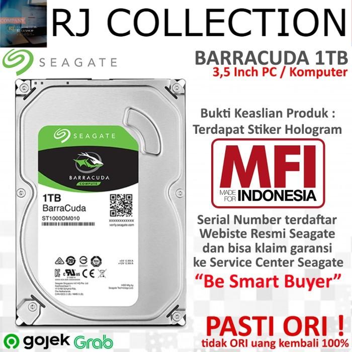 Jual Seagate Baracuda 1TB Hardisk Internal PC Dekstop Komputer HD