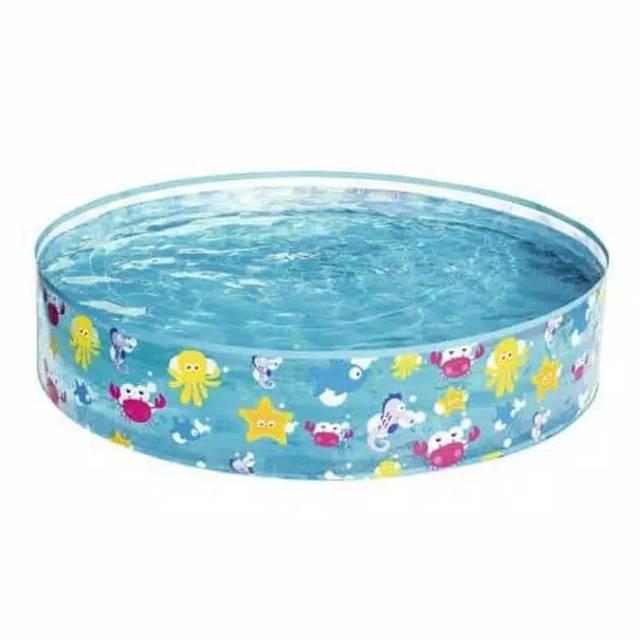 Gambar Kolam renang anak tanpa pompa bestway intex home swimming pool lipat p - Bestway 122x25 dari pusat mainan unik medan undefined 5 Tokopedia