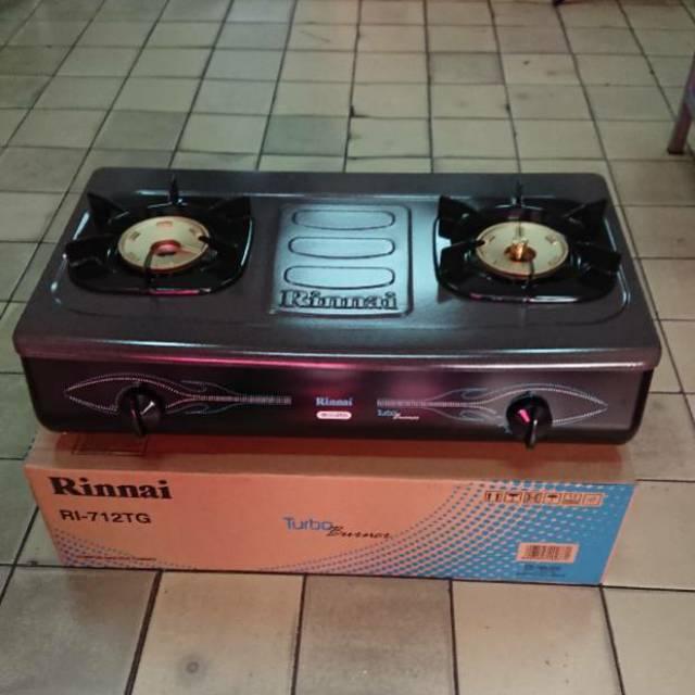 Jual Kompor Gas Rinnai RI 712TG 712 TG Kompor Gas 2 Tungku Api Turbo - Kota  Surakarta - Gery Mahendra23 | Tokopedia