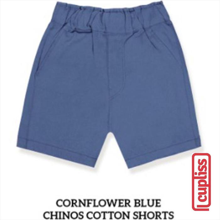 Gambar Cornflower Blue Palmerhaus Chinos Cotton Shorts Celana Anak - 1 Years dari Cupliss undefined Tokopedia