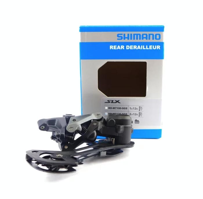 Dérailleur Arrière Shimano SLX M7120 Shadow+ SGS 12 Vitesses - Long Cage Pour VTT - Neuf