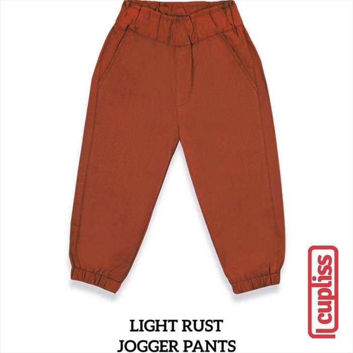 Gambar Little Palmerhaus Jogger pants Light Rust Celana Anak - 1 Years dari Cupliss Kota Tangerang Selatan Tokopedia