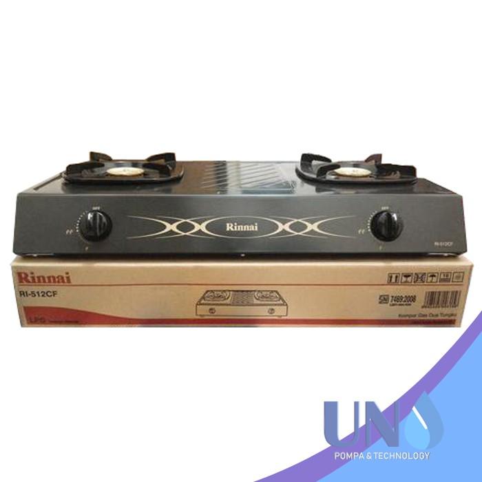 Jual Kompor Gas Rinnai 2 Tungku RI 512 CF - Kab. Bogor - Friyo Admaja |  Tokopedia
