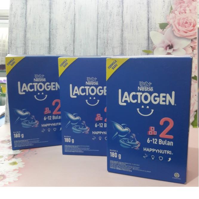Gambar Nestle Lactogen 2 Susu Formula 6-12 Bulan Box 180g dari opara undefined Tokopedia