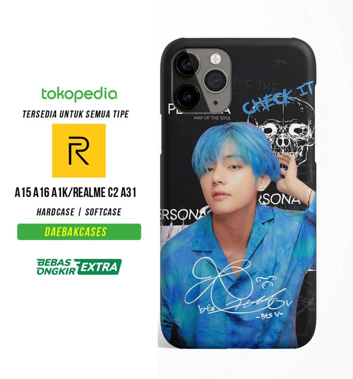 Jual CASING OPPO REALME A15 A16 A1K/C2 A31 BTS V MAP OF THE SOUL