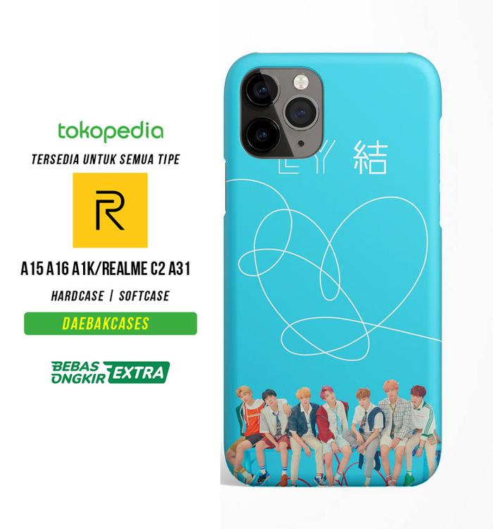 Jual CASING OPPO REALME A15 A16 A1K/C2 A31 BTS LOVE YOUR SELF ANSF