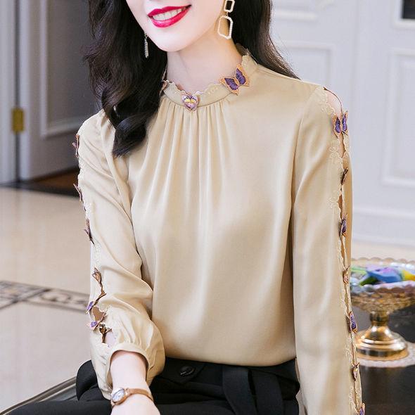 PUFF EMBROIDARY LACE BLOUSE Ameri 新宿 限定 PUFF EMBROIDARY LACE