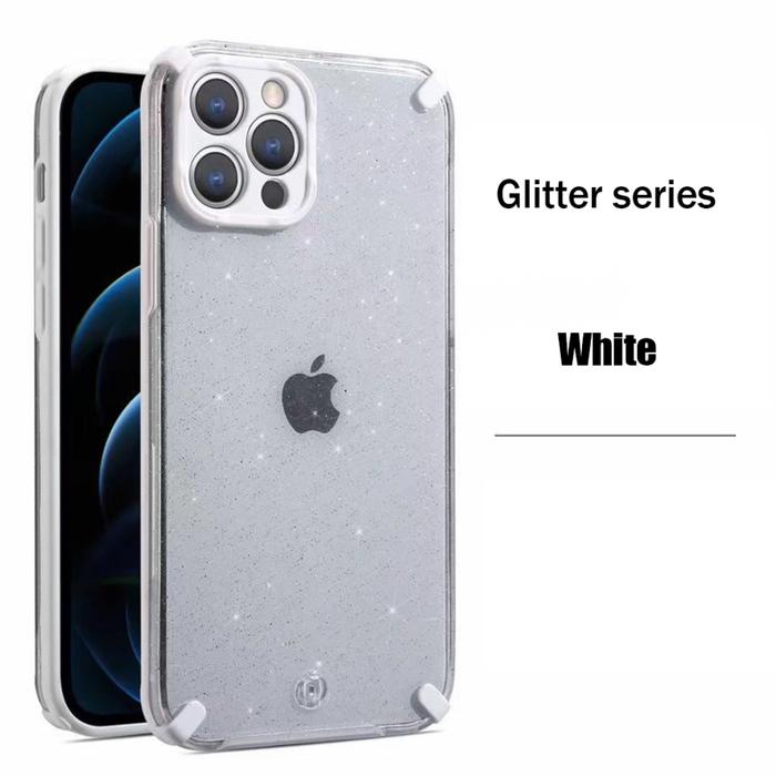 Gambar Soft Case Iphone 11 pro max Glitter Sonata Clear shockproof Casing - Putih, IP 11 PRO MAX dari Artery.Circle undefined Tokopedia