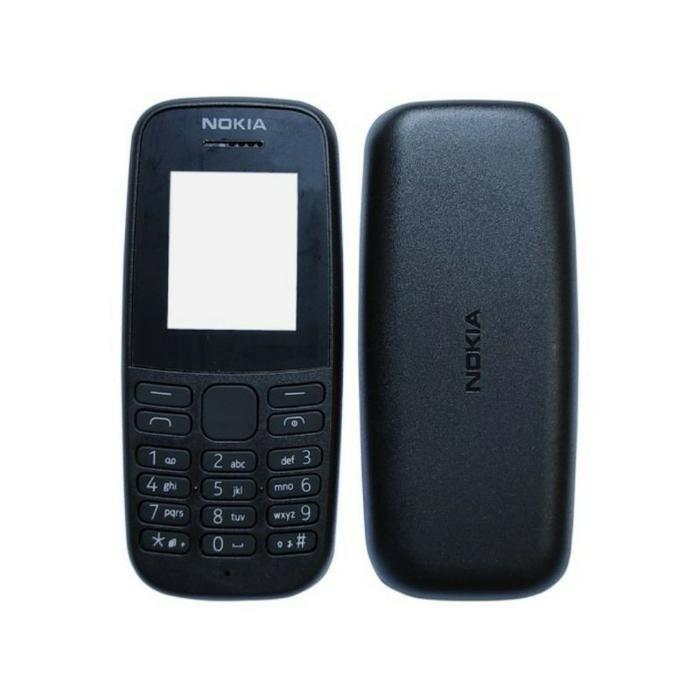 Gambar Casing kesing housing Nokia 105 2019 N105 2019 Baru New Cassing Kesing - Hitam dari Squid_Part undefined Tokopedia