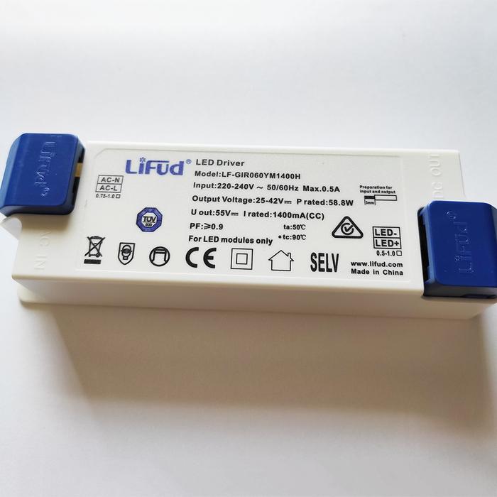 Gambar Lifud LED Driver 60W 1400mA DC 25-42V AC220-240V HenOL dari Gehenna OShop undefined Tokopedia