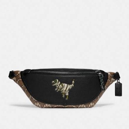 coach dinosaur belt bag