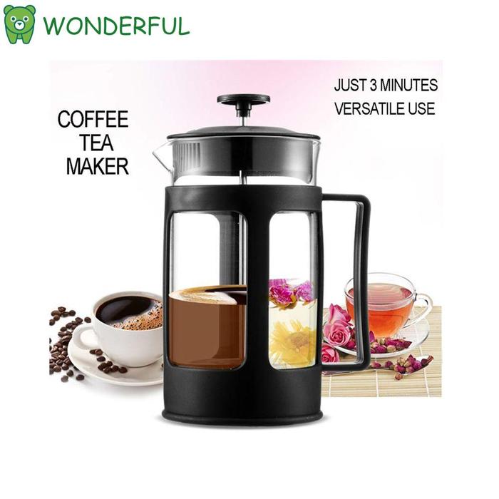 Gambar WONDERFUL Fashion Coffee&Tea Maker Kitchen Appliances 300ml French Pre dari Nusantara Official 09 undefined Tokopedia