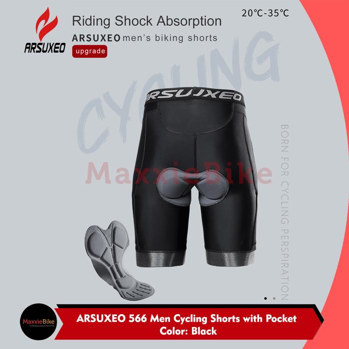 Padding 566 Pocket Cycling Short Pants 