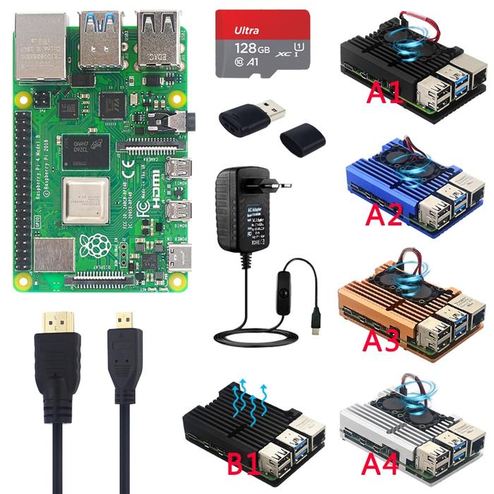 Raspberry Pi 4 Model 仕込ん B 8GB RAM 2台セット