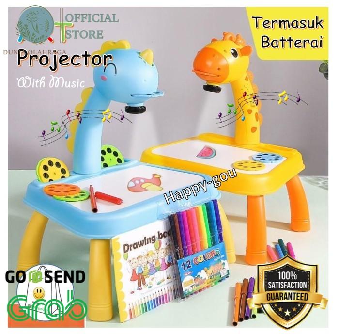 Gambar Mainan Montessori Jerapah Meja Gambar Belajar Anak Proyektor Edukasi D - Jerapah Kuning dari DUNIAOLAHRAGA223A undefined Tokopedia