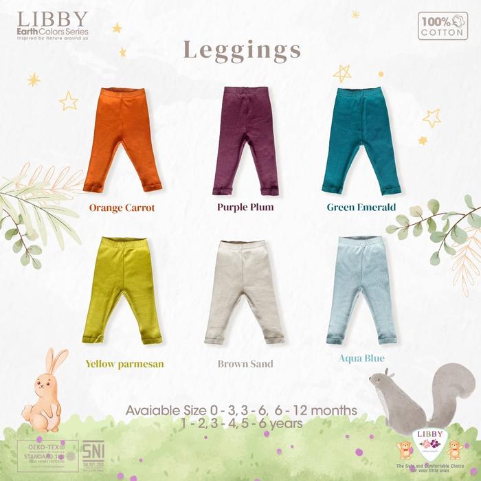 Jual LIBBY Earth Colors Leggings 0-2 