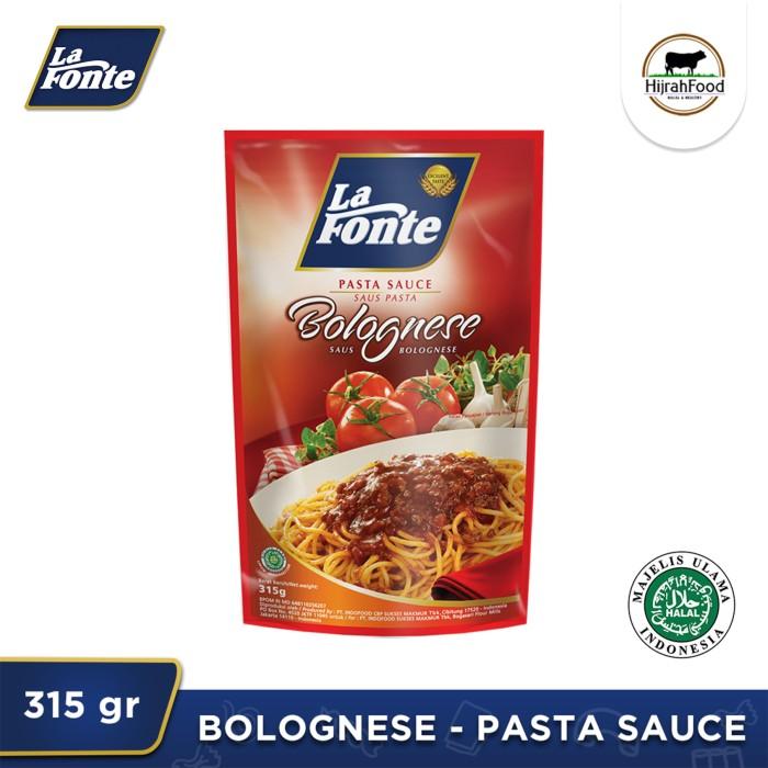 Gambar La Fonte Saus Pasta Bolognese Daging | Lafonte Beef Bolognaise Sauce - 315 gram dari Hijrahfood Meatshop undefined Tokopedia