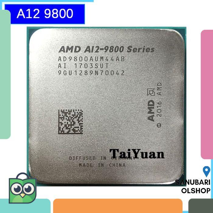 Jual AMD A12 Series A12 9800 A12 9800 GHz Quad Core CPU Kamjay