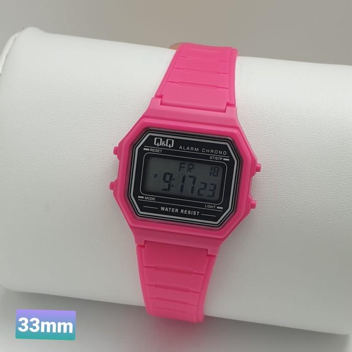 Jual Q&Q Japan by Citizen Ladies Rubber Digital Jam Tangan QQ m173
