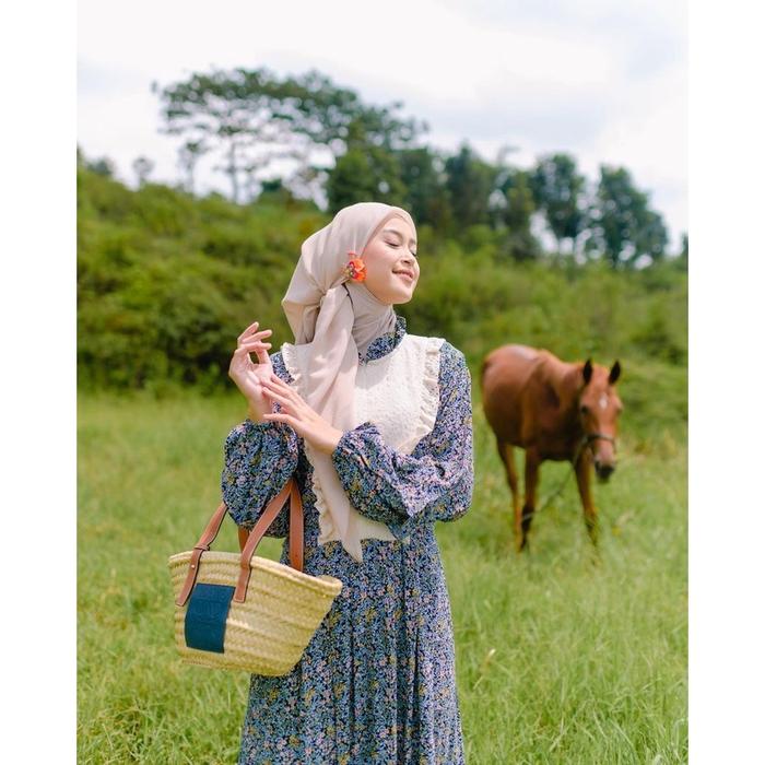 Gambar Haidee & Orlin - Orlin Dress (PILIH PATTERN) RAYA SERIES VOL 2 - MAHIKA dari rifaldist undefined Tokopedia