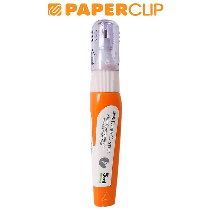 Gambar CORRECTION PEN FABER CASTELL 169417 5ML ORANGE dari Paperclip Indonesia undefined Tokopedia