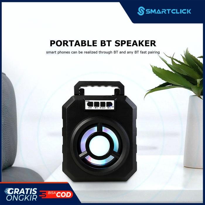Gambar Speaker Portable LED Brilliant Bluetooth Speaker Mobile Phone Bracket dari SmartClick.id undefined Tokopedia