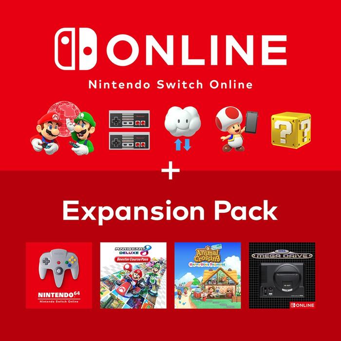 Jual Nintendo Online Expansion Pack 1 Tahun - Nintendo Switch Online ...